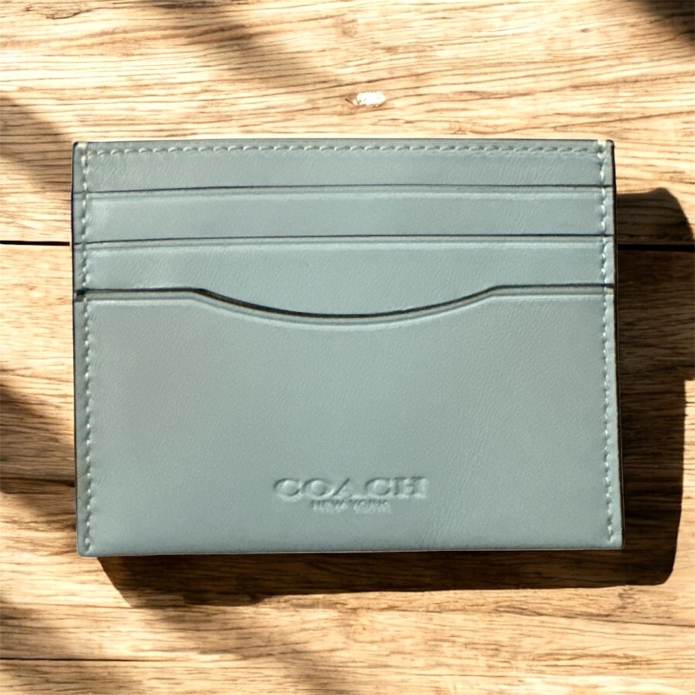Coach Leather Card Holder